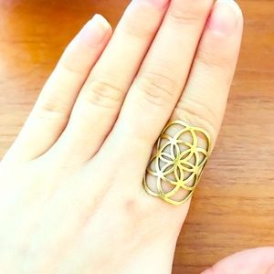 Flower of Life Ring